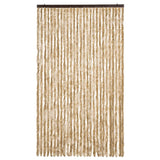 Insect Curtain Beige 118x220 cm Chenille 315137
