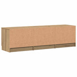 TV Cabinet Artisan Oak 140x35x40 cm Engineered Wood 856851