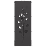 Firewood Rack Black 40x30x80 cm Cold-rolled steel 864219