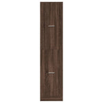 Apothecary Cabinet Brown Oak 40x41x174.5 cm Engineered Wood 3309651