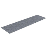 Stair Mats Self-adhesive 15 pcs 76x20 cm Light Grey Rectangular 326927