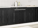 Dishwasher Panel Kalmar Black Oak 60 x 1.5 x 57 cm 8003792