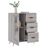 Sideboard Grey Sonoma 69.5x34x90 cm Engineered Wood 828018