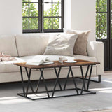 Coffee Table Smoked Oak 100 x 50 x 40 cm 869710