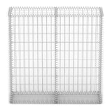 Gabion Basket with Lids Galvanised Wire 100 x 100 x 30 cm 141041