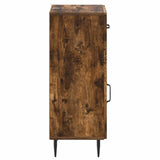 Bathroom Storage Cainet HAARLEM Smoked Oak 30 x 31 x 80 cm 896830