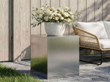 Plant Stand Silver 40 x 40 x 60 cm Steel 8012540
