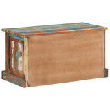 244832 Shoe Storage Bench Solid Reclaimed Wood