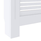 MDF Radiator Cover White 205 cm 325551