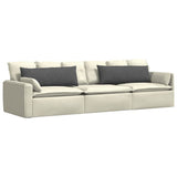 Sofa Pillows 2 pcs Dark Grey 120 x 40 cm Corduroy Fabric 42013818