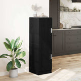 Kitchen Cabinet Black 38x41.5x131.5 cm Engineered Wood 860113