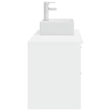Bathroom Furniture Set 2 pcs White Engineered Wood 3403888
