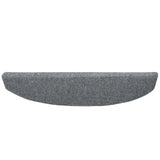 Self-adhesive Stair Mats 15 pcs Light Grey 80 x 24.5 x 3.5 cm 42038667