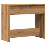 ZNTS Console Table Artisan Oak 89x41x76.5 cm Engineered Wood 856775