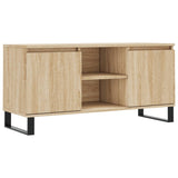 TV Cabinet Sonoma Oak 104x35x50 cm Engineered Wood 827023