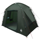 Cabin Tent with Roof Army Green 210 x 210 x 138 cm Polyester 42028508