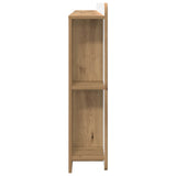 Headboard Cabinet with Storage Artisan Oak Engineered Wood 8001290