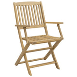 Folding Garden Chairs 4 pcs 54x61x88 cm Solid Wood Acacia 365742