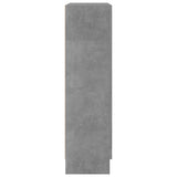 ZNTS Book Cabinet Concrete Grey 82.5x30.5x115 cm Engineered Wood 802718