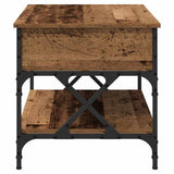 Coffee Table Old Wood 70 x 50 x 50 cm Engineered Wood 883038