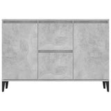 Sideboard Concrete Grey 102x35x70 cm Engineered Wood 806116