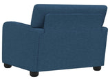 Armchair Blue Fabric 42043401