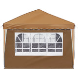 Pop-up Party Tent 575 x 288 x 245 cm Beige 42019804