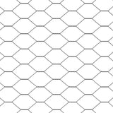 ZNTS Hexagon Fence Grey 0.4x100 m Steel 42005590