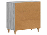 Bathroom Storage Cainet ALKMAAR Grey Sonoma 59.5 x 31 x 80 cm 896181