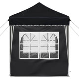 Pop-up Party Tent 195 x 195 x 245 cm Anthracite Oxford Fabric 42019737