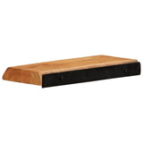 Wall Shelves 2 pcs 30x20x3.5 cm Solid Wood Acacia 373623