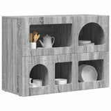 Sideboard Grey Sonoma 80.5 x 35 x 59 cm Engineered Wood 891330
