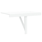 Folding Wall Table High Gloss White 100x60x56 cm Engineered Wood 342649