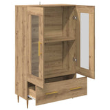 Highboard with Drawer Artisan Oak 69.5 x 31 x 115 cm 882515