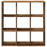 Room Divider Bookcase Old Wood 102x29x103,5 cm Engineered Wood 858046