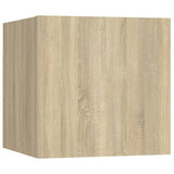 TV Cabinet Set Set of 5 Sonoma Oak Engineered Wood Large 3114448