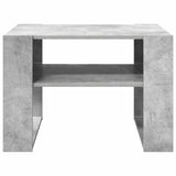 Coffee Table Concrete Grey 66 x 53 x 45 cm Engineered Wood 8000103