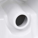 Ceramic Toilet Back Water Flow White 240376