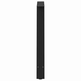 Dining Table Legs A-Shaped 2 pcs Black 70x cm Steel 4012852