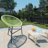 Acapulco Chair Green Polyethylene rattan, powder-coated steel 313141