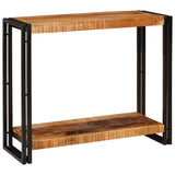 Console Table Brown 90 x 33 x 75 cm Solid rough mango wood 4104736