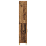 Highboard Old Wood 69.5 x 32.5 x 180 cm Engineered Wood 3415608