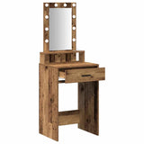 Dressing Table Brown 50 x 41 x 140 cm Engineered Wood 865161