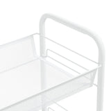 5-Tier Kitchen Trolley White 46x26x105 cm Iron 336329