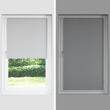 Roller Blind Blackout 140 x 175 cm Grey 240135