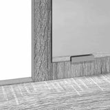 Dressing Table Grey Sonoma 79 x 41 x 140 cm Engineered Wood 865141