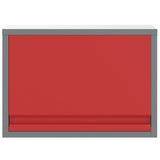 Tool Cabinet with Storage Red and Grey 50 x 25 x 35 cm Steel 4103478