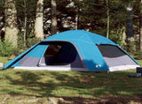Family Tent Dome 6-Person Blue Waterproof 94724