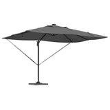 Umbrella Anthracite 352 x 251 x 265 cm Polyester and Aluminium 42003329
