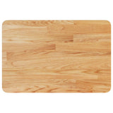 Basin Shelf Wall Mounted Steel and Solid Wood Oak 3302341